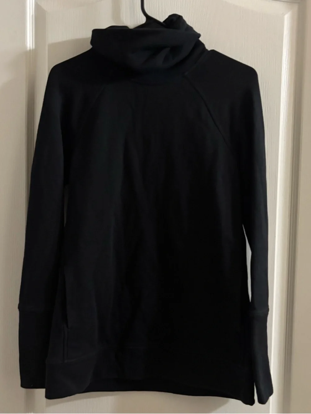 lululemon athletica Black Scuba Mock Neck